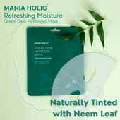 MANIAHOLIC GREEN DEW HYDROGEL MASK 1PCS