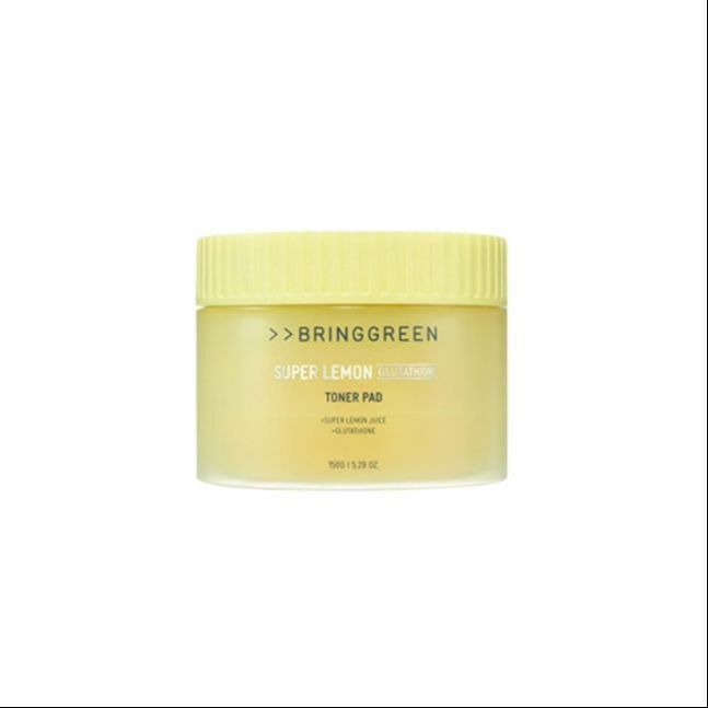 BRINGGREEN Super Lemon Glutathione Toner Pad