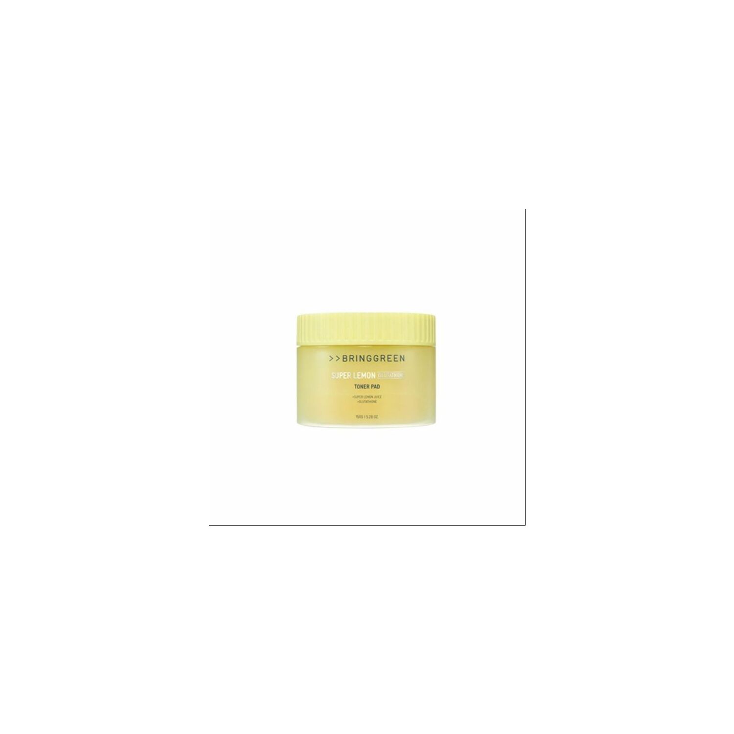 BRINGGREEN Super Lemon Glutathione Toner Pad