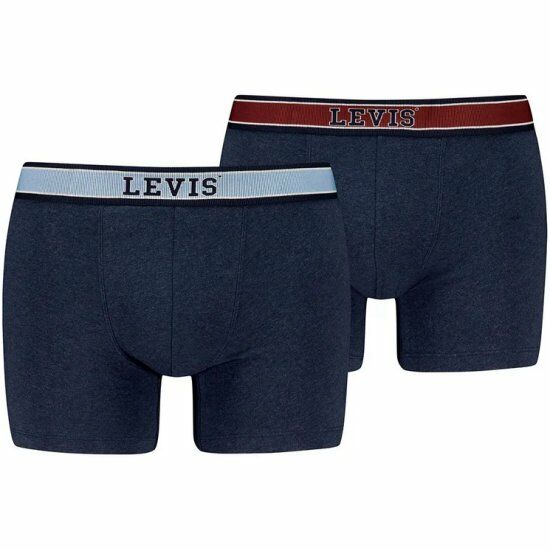 LEVIS MEN COLLEAGIC BOXER BRIEF 2P, M