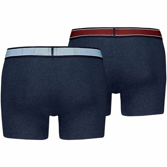 LEVIS MEN COLLEAGIC BOXER BRIEF 2P, M