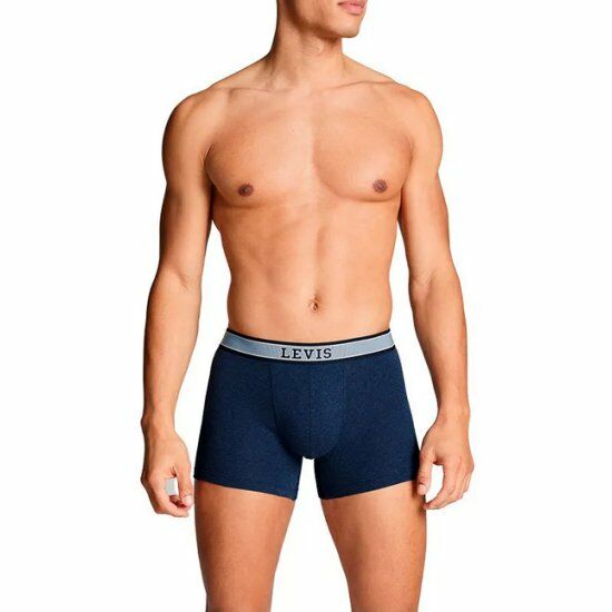 LEVIS MEN COLLEAGIC BOXER BRIEF 2P, M