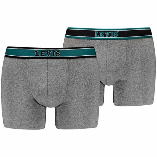 LEVIS MEN COLLEAGIC BOXER BRIEF 2P, S