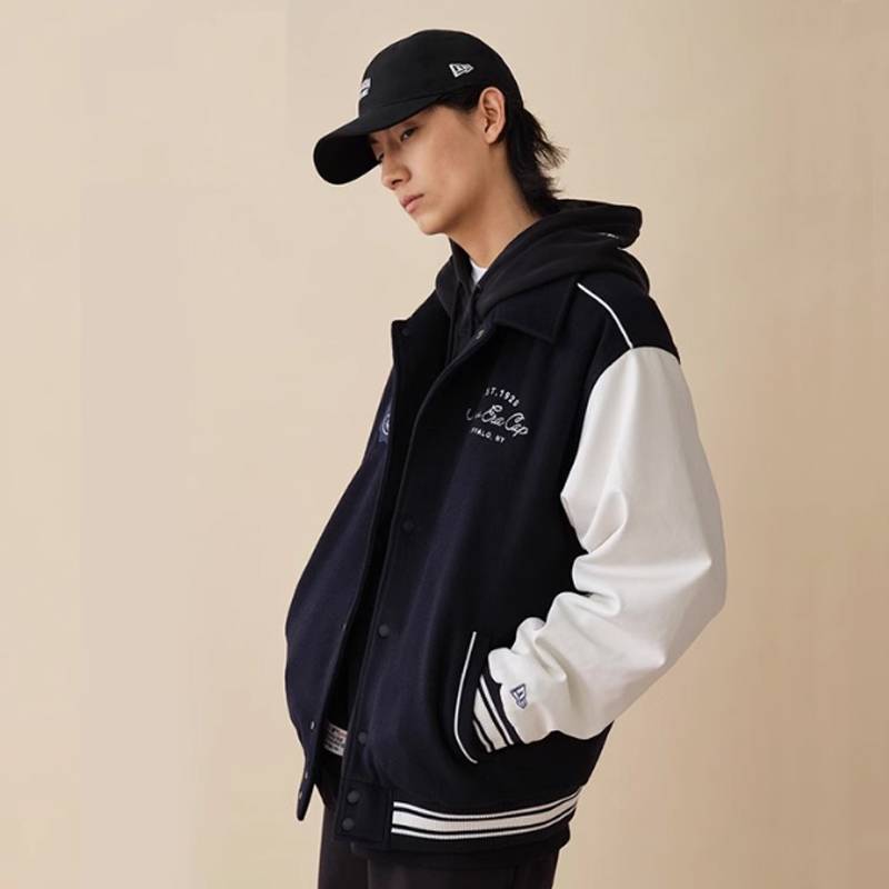 PADDED BASEBALL JKT ACACLB NAVY