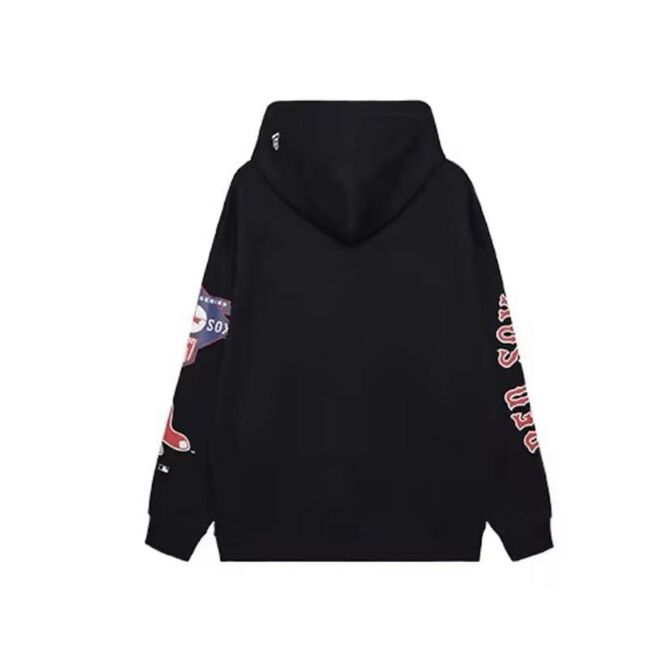 PULLOVER HOODIE SPRTCR BOSRED BLACK