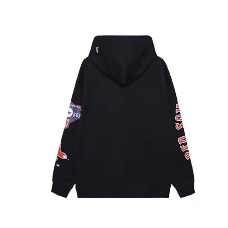 PULLOVER HOODIE SPRTCR BOSRED BLACK