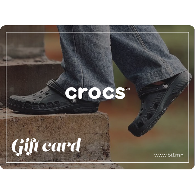 Crocs Бэлгийн карт