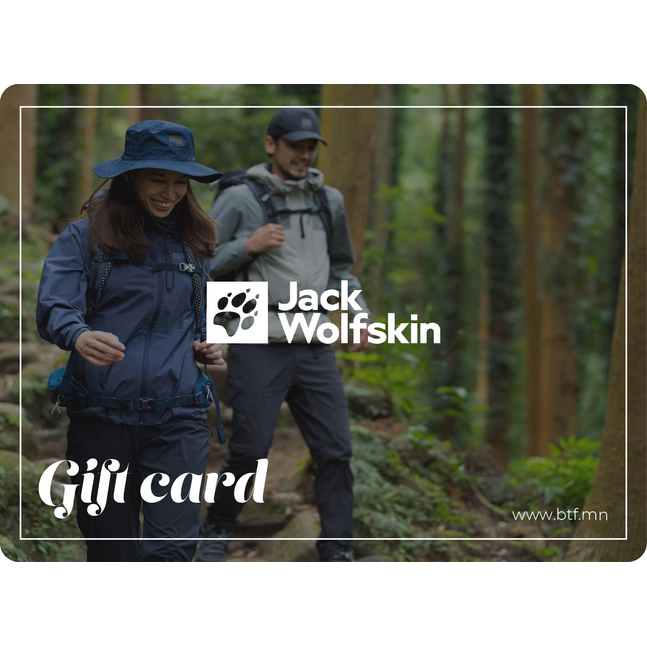 Jack Wolfskin Бэлгийн карт
