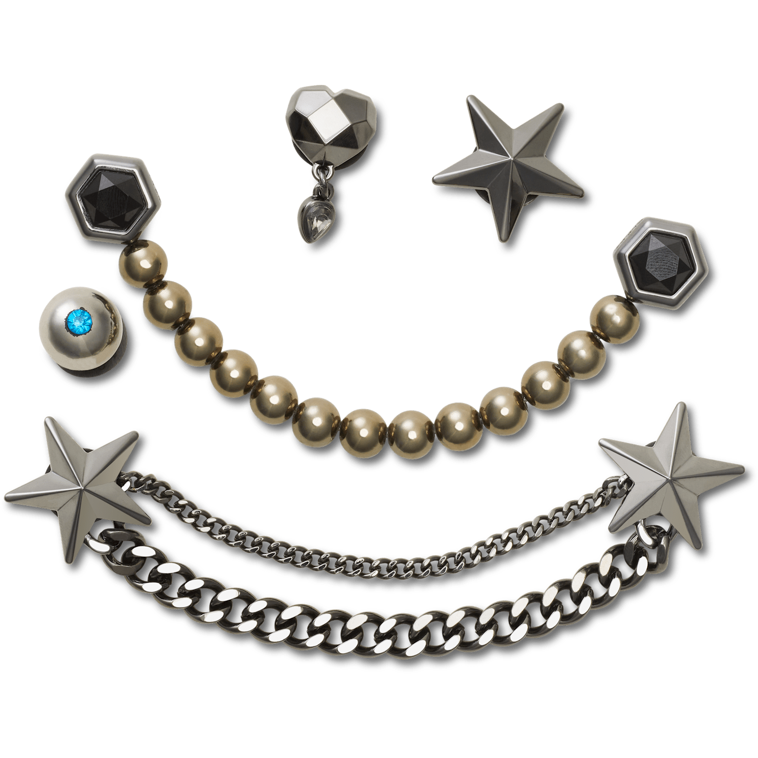 Punk Gunmetal 5 Pack