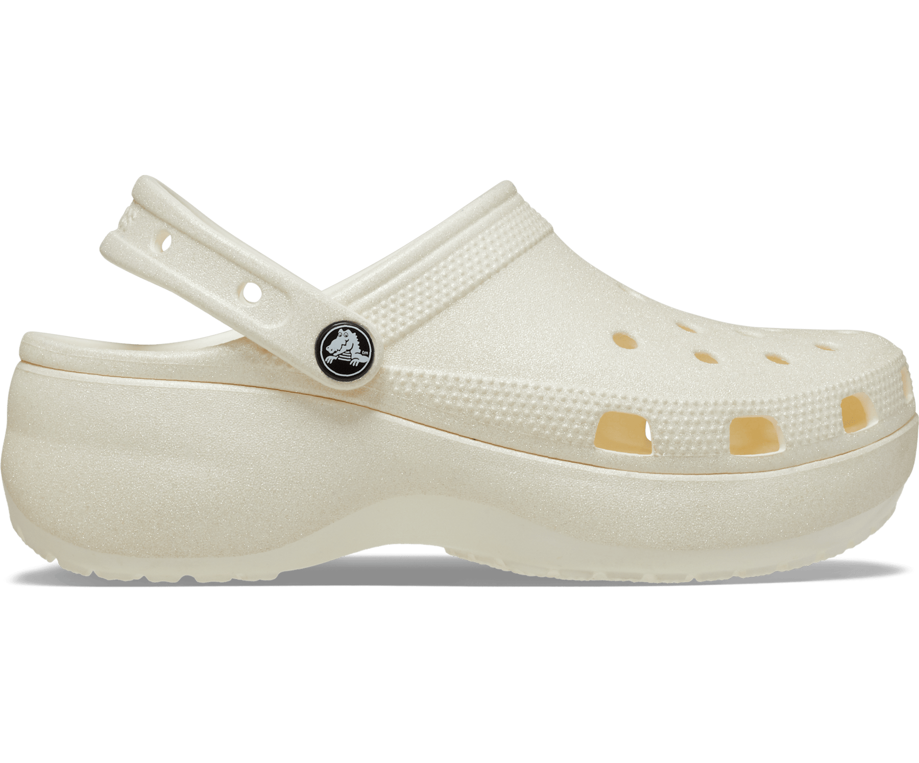 Classic Platform Glitter ClogW Chk W5