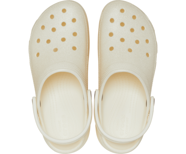Classic Platform Glitter ClogW Chk W5