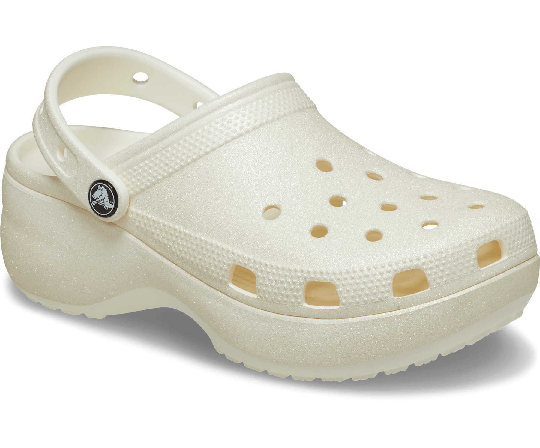 Classic Platform Glitter ClogW Chk W5