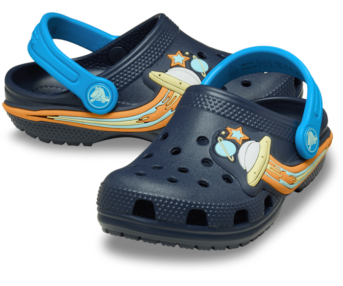 Classic UFO Lights Clog T Navy