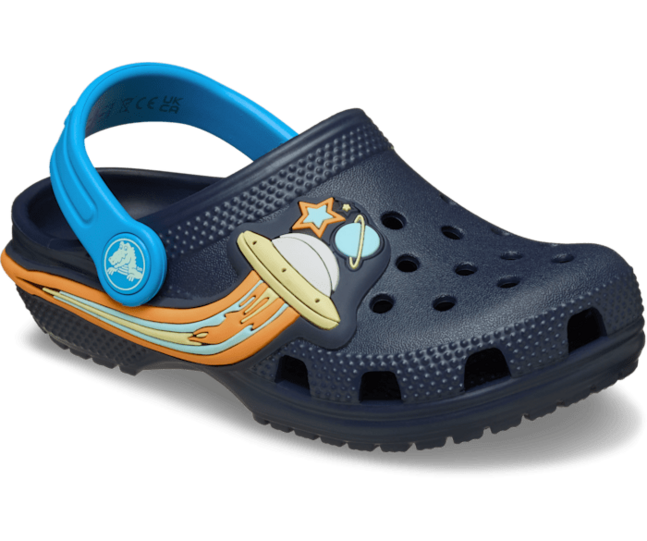 Classic UFO Lights Clog T Navy