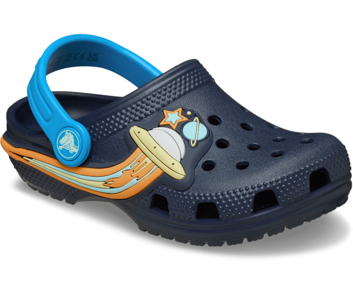 Classic UFO Lights Clog T Navy