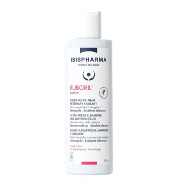 Isispharma Ruboril сүүн шингэн эмзэг улайлттай арьсны цэвэрлэгч 250мл №1