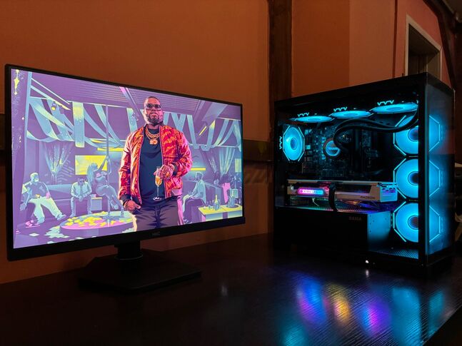 Ryzen5 9600x rx9060xt 320hz game