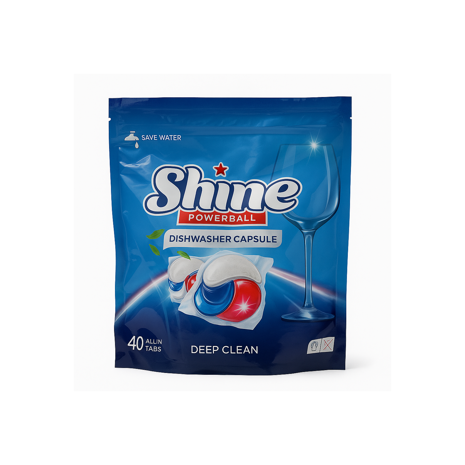 Dishwasher capsules 40 tabs	