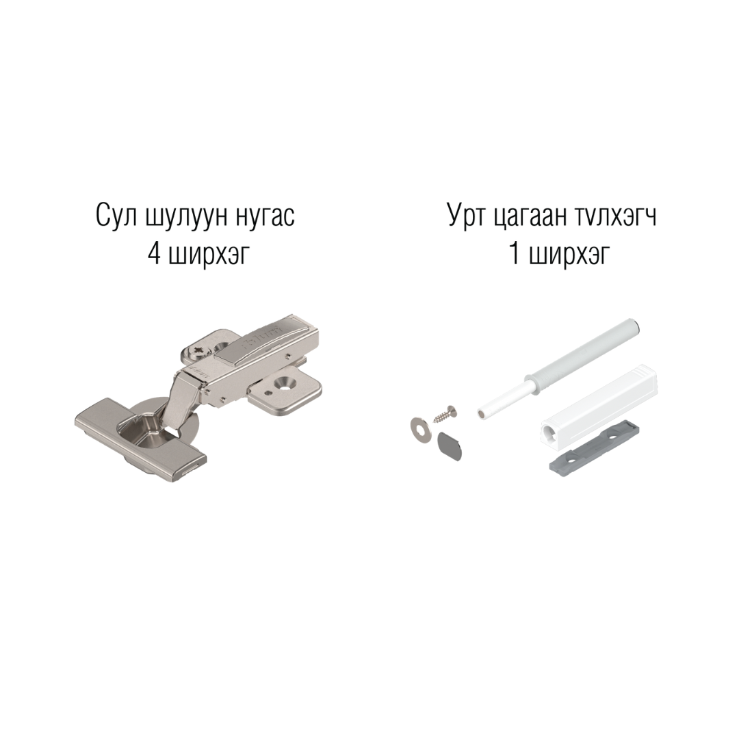 Урт түлхэгчтэй, нугасны багц