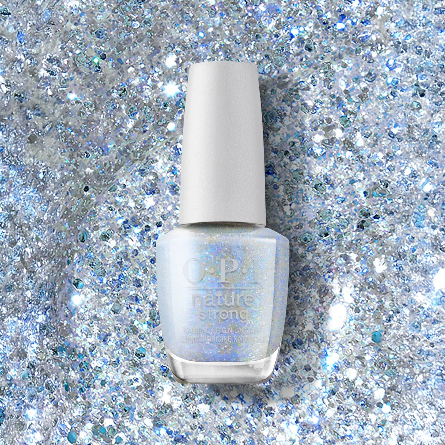 OPI NS- ECO FOR IT, BLUE GLITTER 15ML