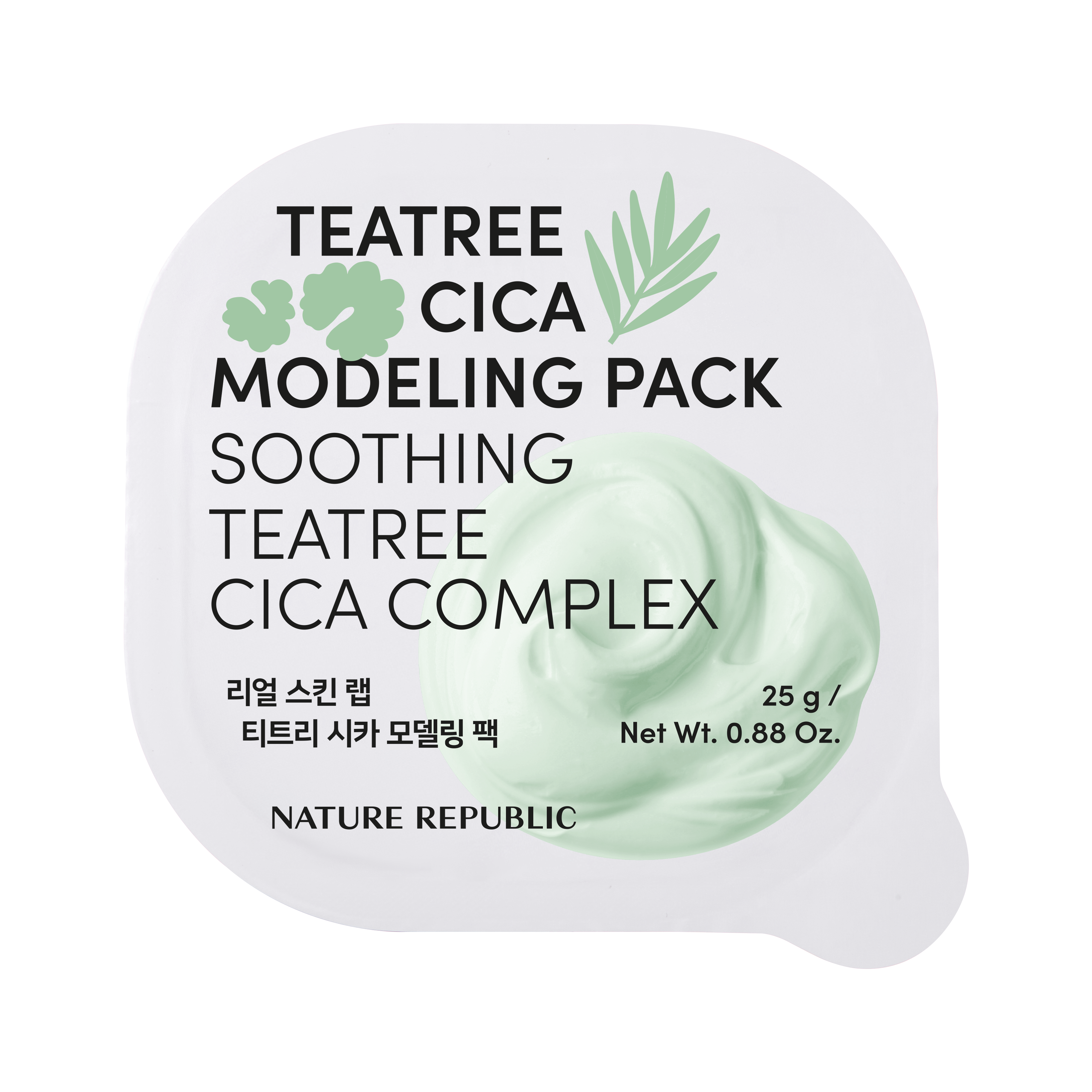 REAL SKIN LAB TEATREE CICA MODELING PACK