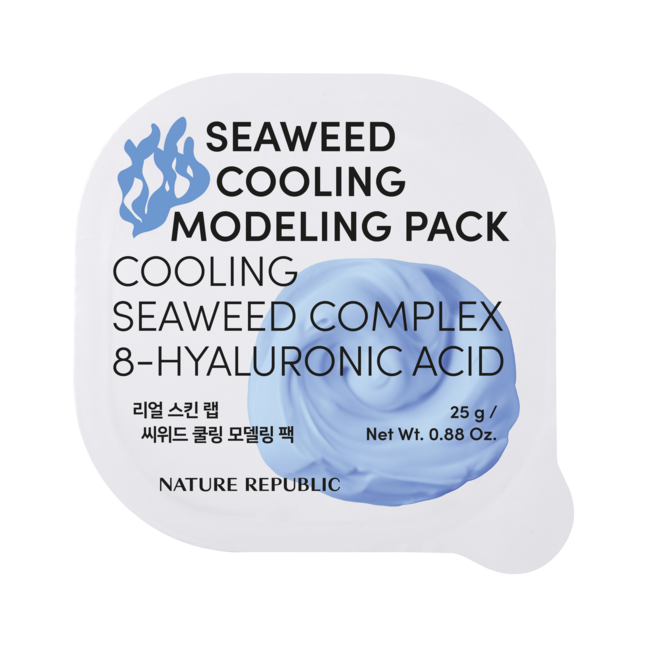 REAL SKIN LAB SEAWEED COOLING MODELING PACK