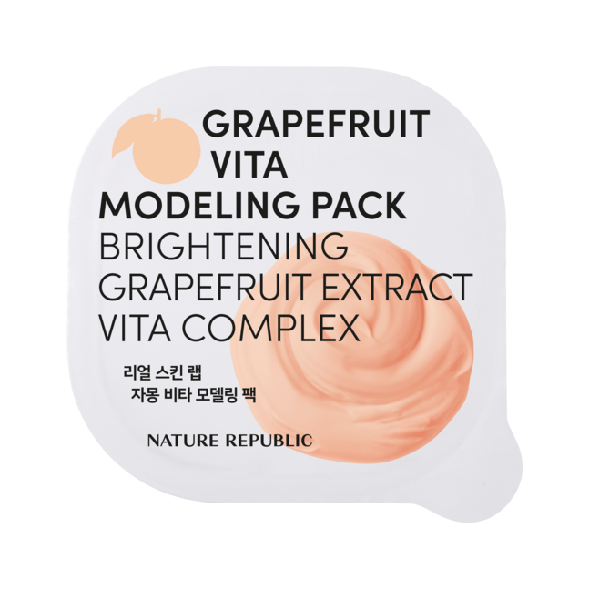 REAL SKIN LAB GRAPEFRUIT VITA MODELING PACK