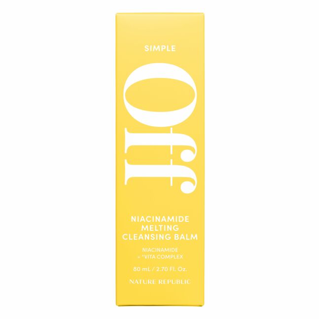 SIMPLE OFF NIACINAMIDE MELTING CLEANSING BALM