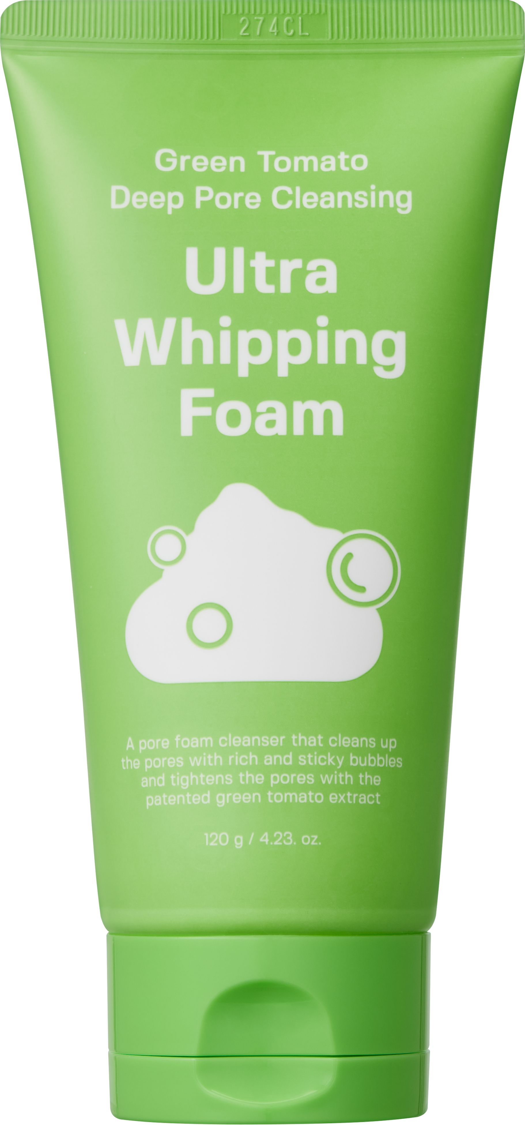 Sungboon Editor Green Tomato Deep Pore Cleansing Ultra Whipping Foam