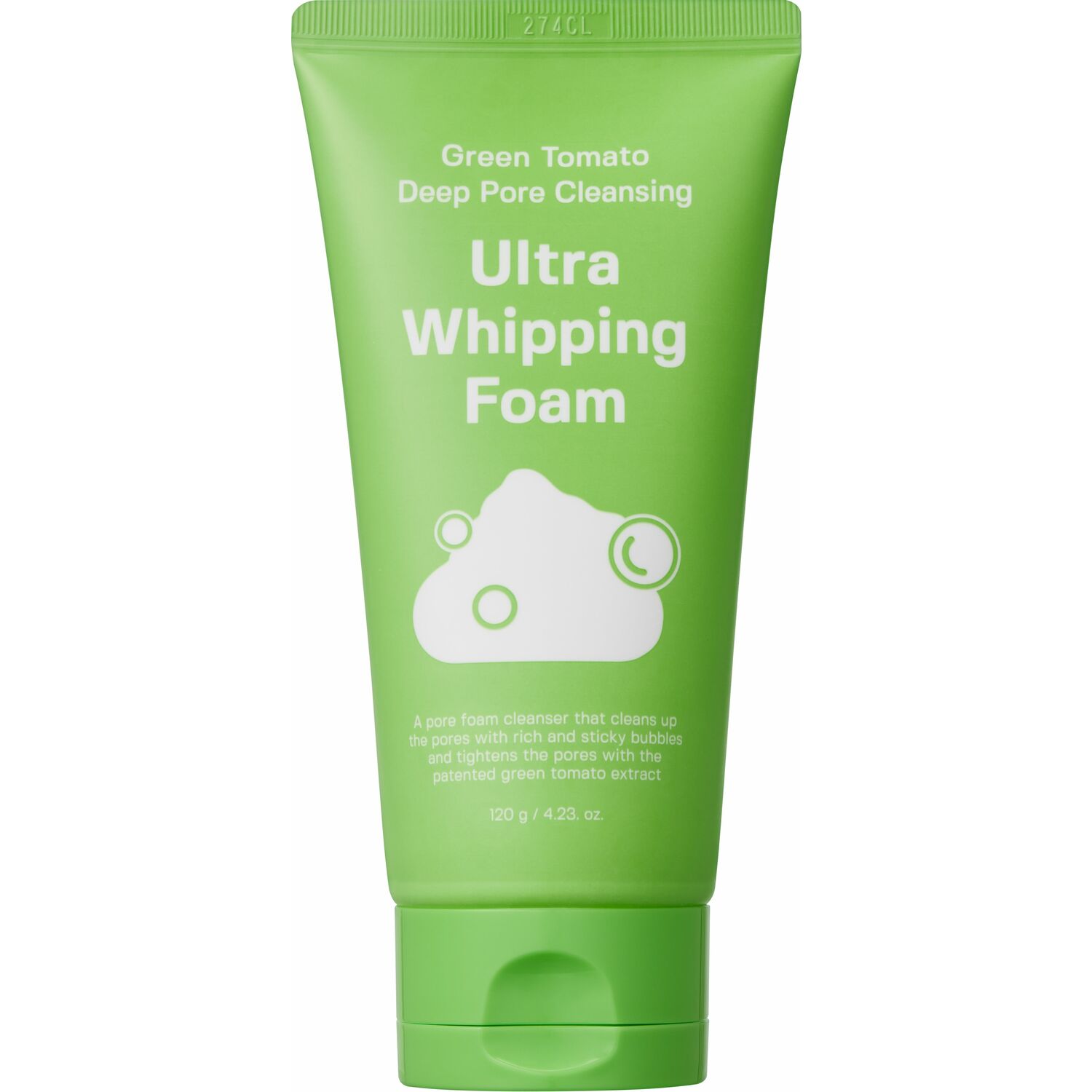 Sungboon Editor Green Tomato Deep Pore Cleansing Ultra Whipping Foam