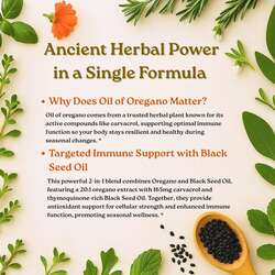 Oil of oregano w/black seed oil
