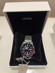 🔵🔴 seiko 5 sports srpd53k1 