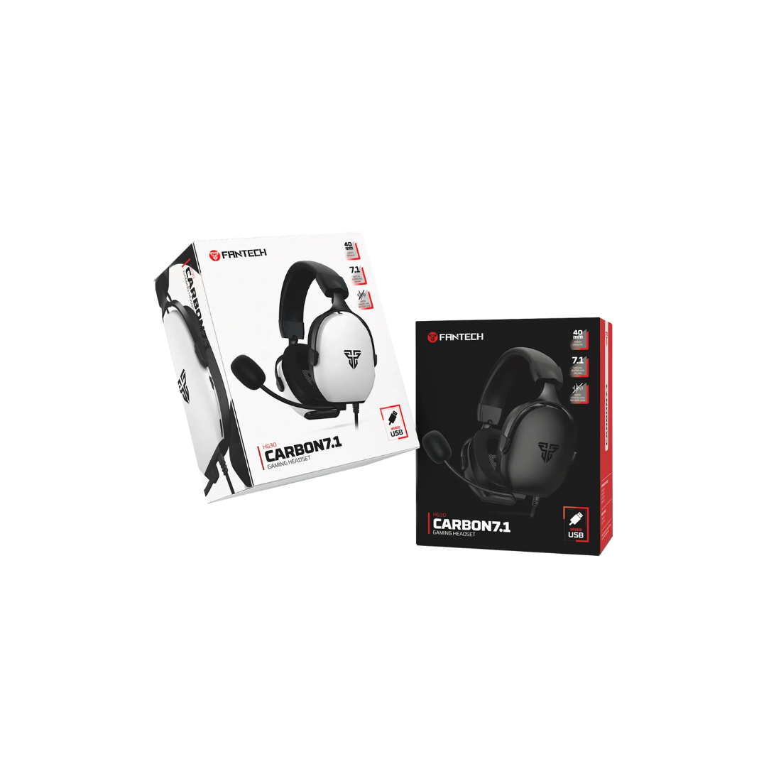 Fantech Carbon 7.1 HG30 Gaming Headset White