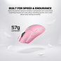 Fantech Tanto E WG13E Wireless Gaming Mouse Pink