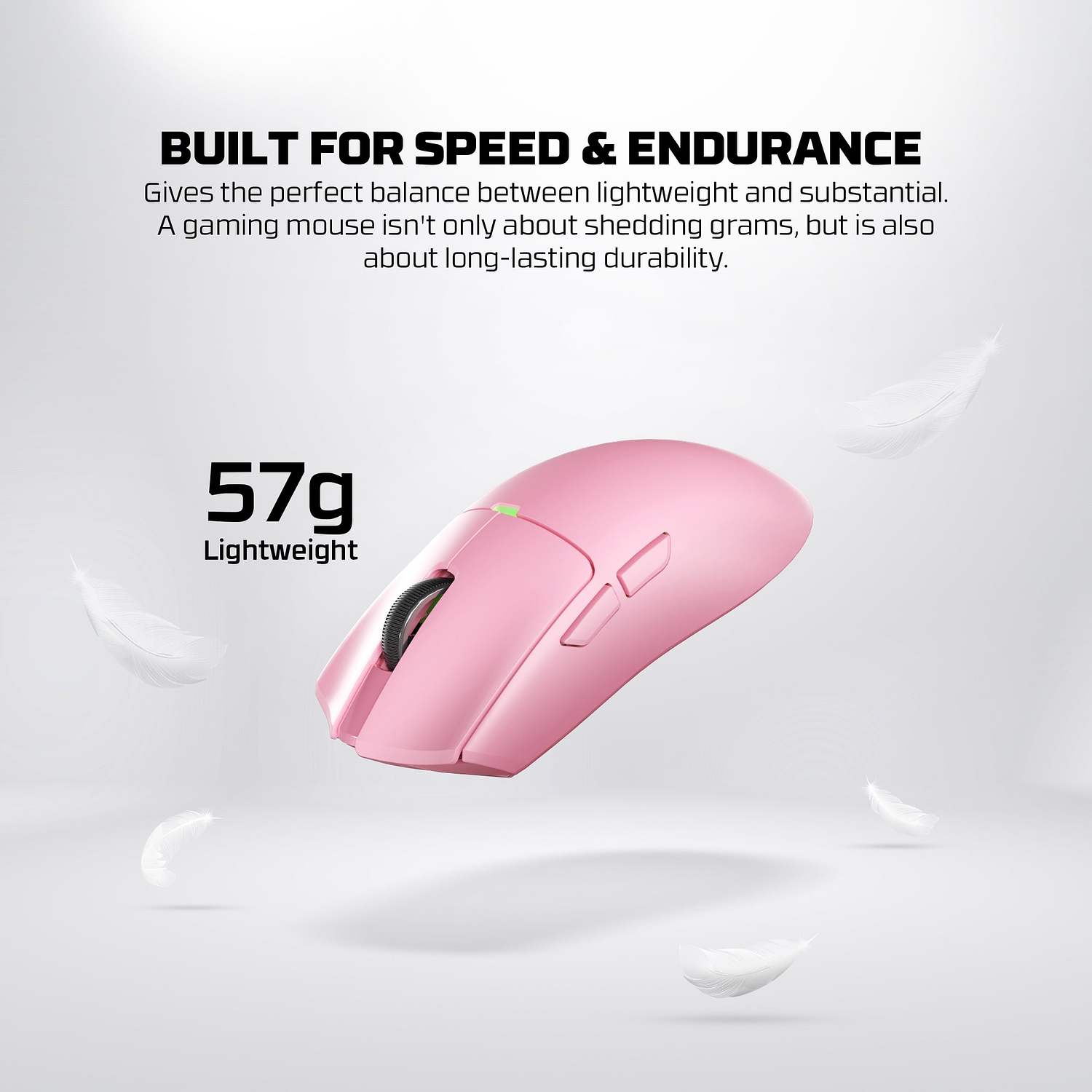 Fantech Tanto E WG13E Wireless Gaming Mouse Pink