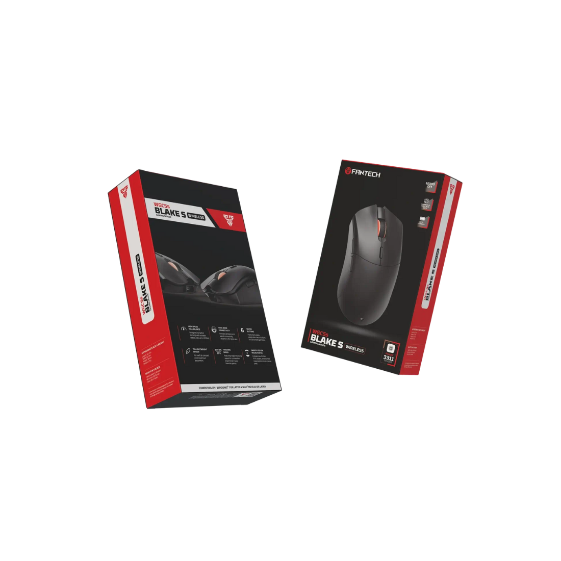 Fantech Blake WGC5S Wireless Gaming Mouse White