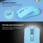 Fantech Venom II WGC2 Wireless 2.4Ghz Gaming Mouse Blue Vibe Edition