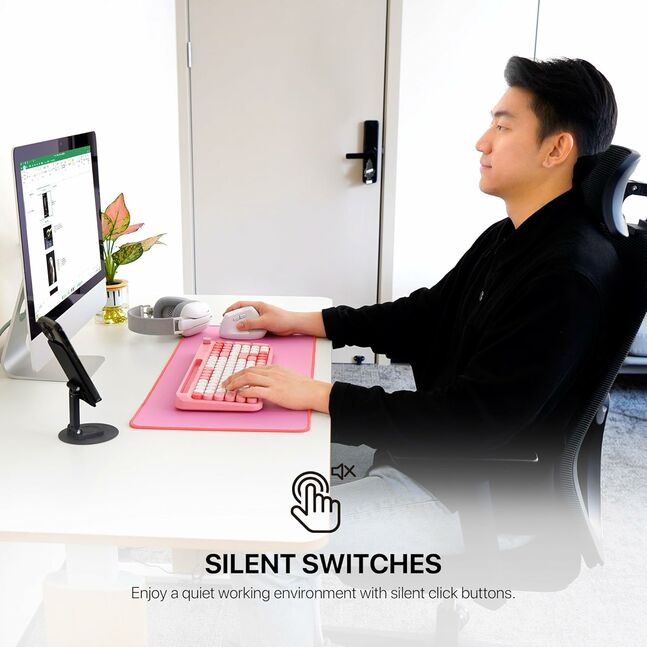 Fantech Go Comfy W195R Vertical Ergonomic Mouse Gray