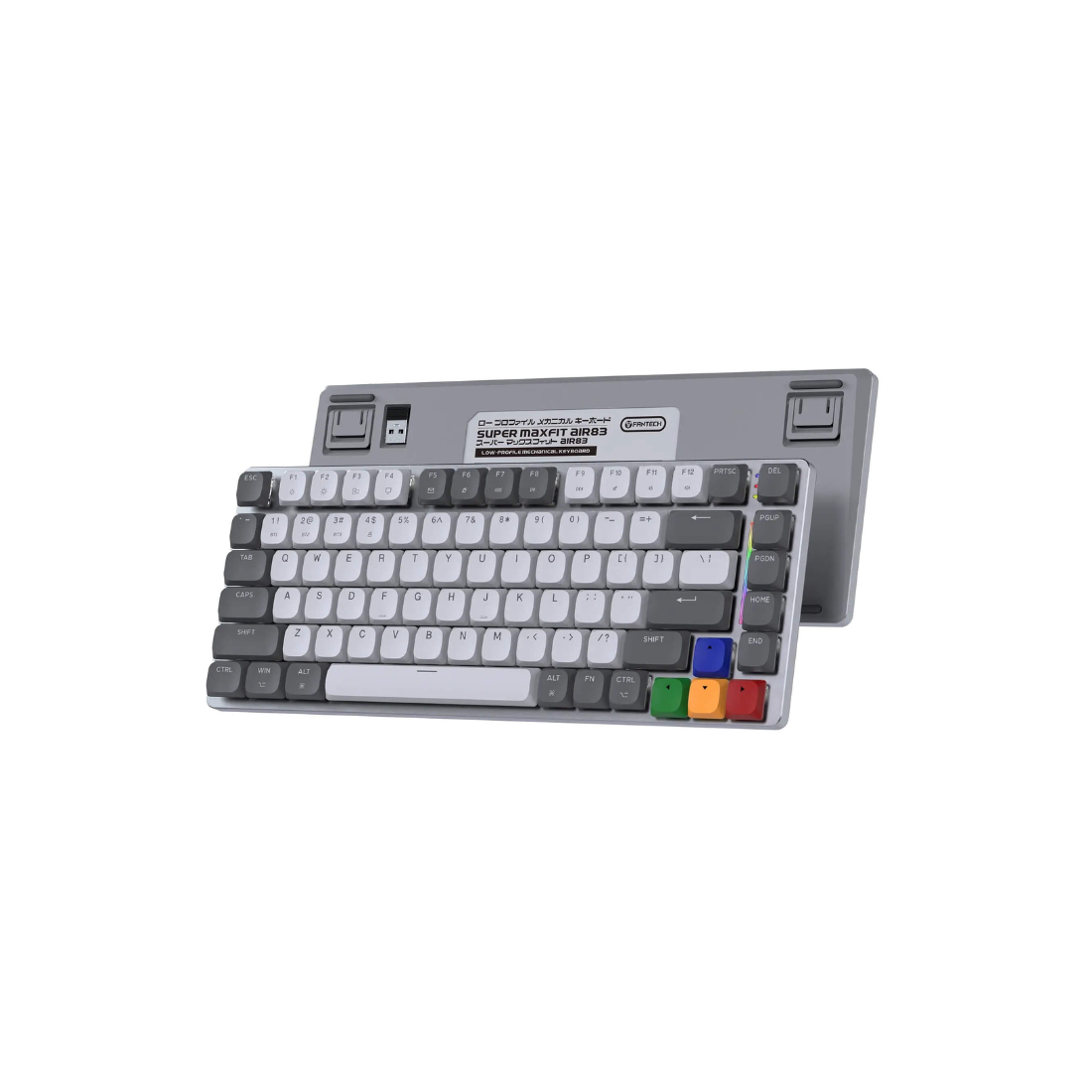 Fantech Maxfit Air 83 MK915 Low Profile Mechanical keyboard Gray Tri-mode