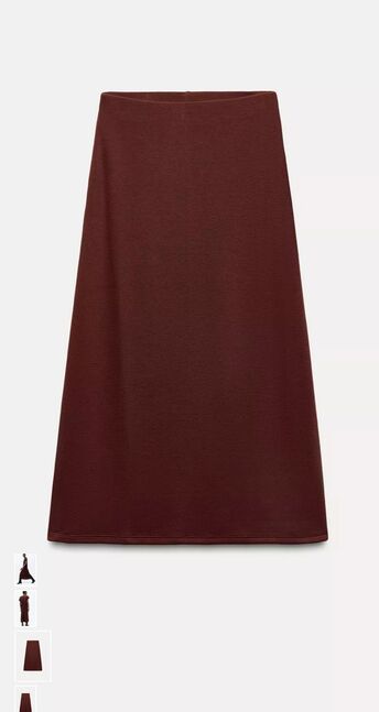 Zara нэхмэл юбка