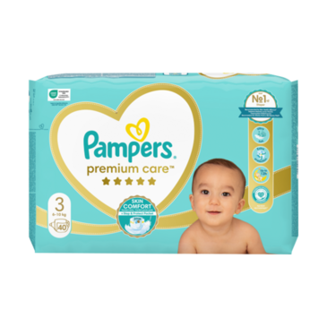 Pampers Premium care S3 40 pc VP GZ