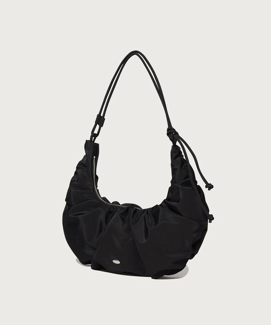 CLOVER HEART STRING HOBO BAG