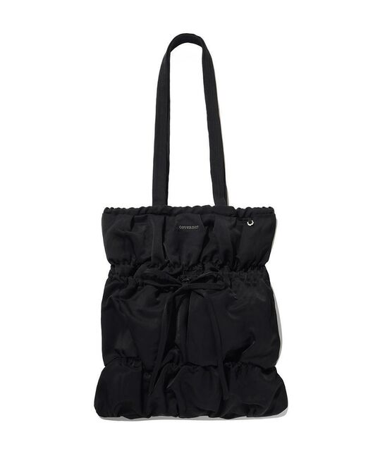 CLOVER HEART SHIRRING RIBBON ECO BAG