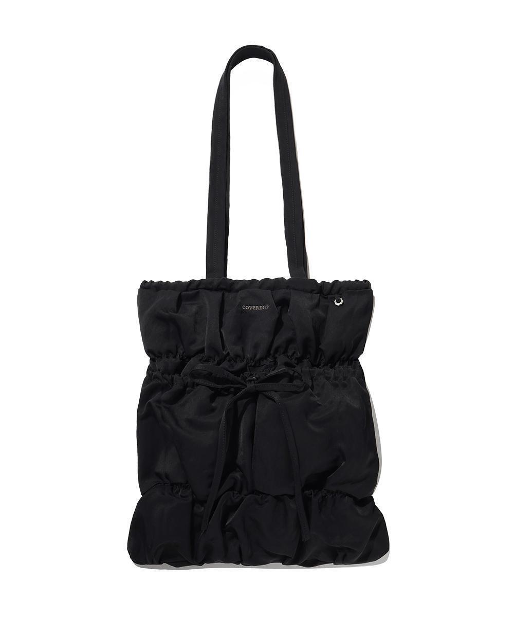 CLOVER HEART SHIRRING RIBBON ECO BAG
