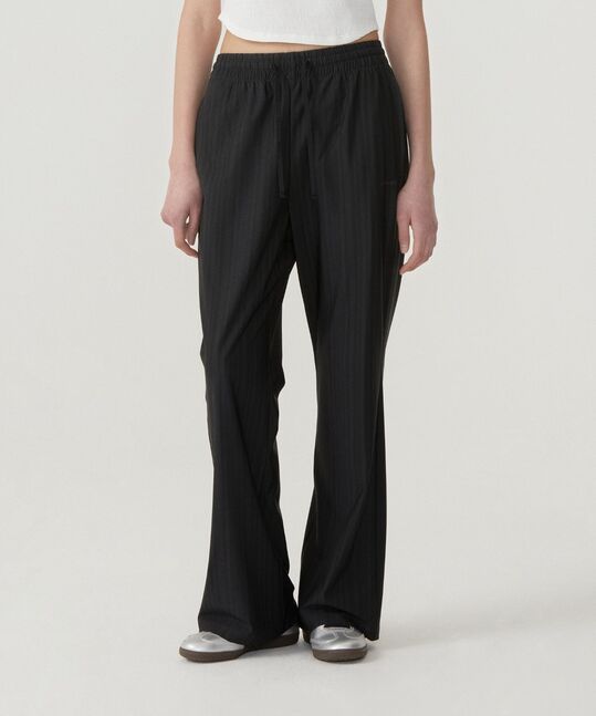 WOMEN'S EASY STRIPE BANDING PANTS