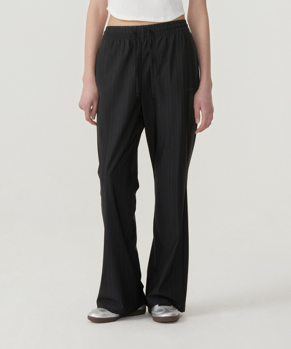 WOMEN'S EASY STRIPE BANDING PANTS