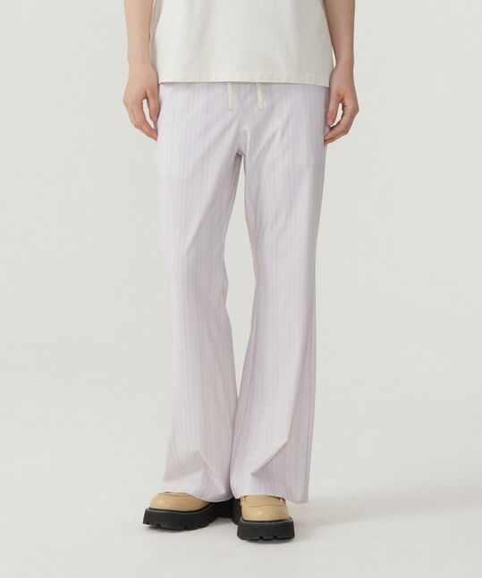 WOMEN'S EASY STRIPE BANDING PANTS