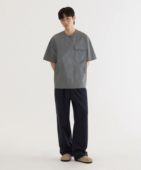 SEMI WIDE C LOGO SWEAT PANTS