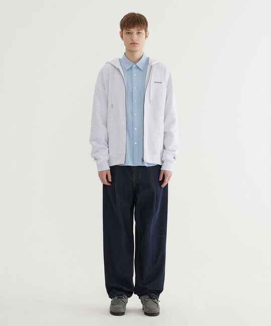 SMALL AUTHENTIC HOOD ZIP-UP