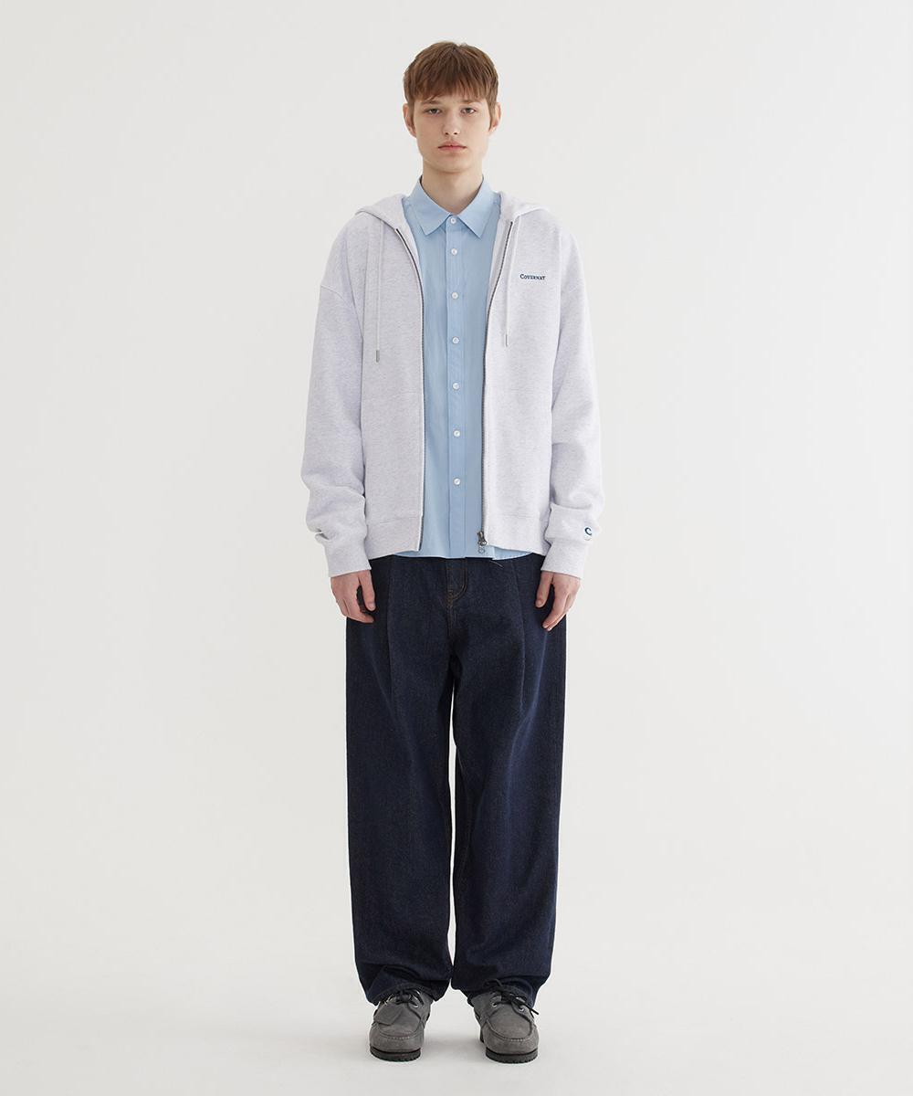 SMALL AUTHENTIC HOOD ZIP-UP